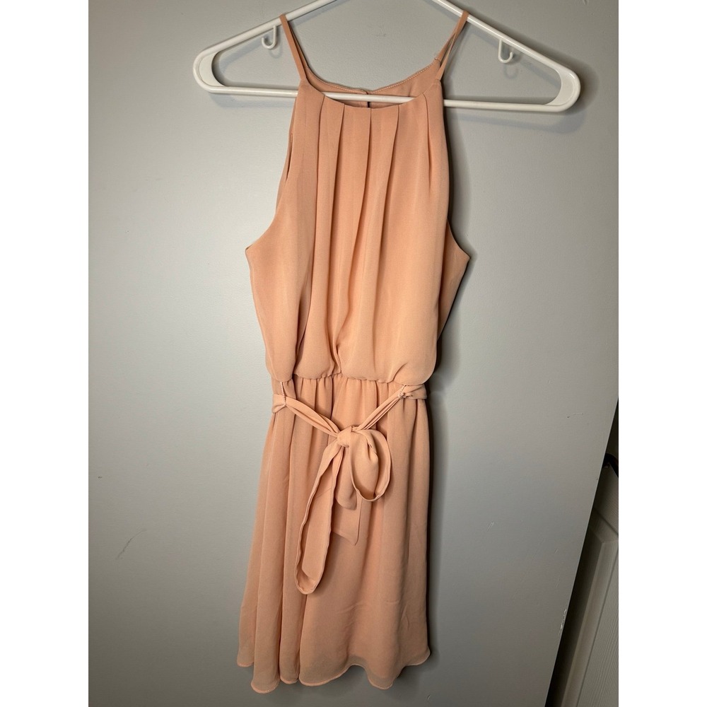 IN San Francisco Pink Halter Dress‎
